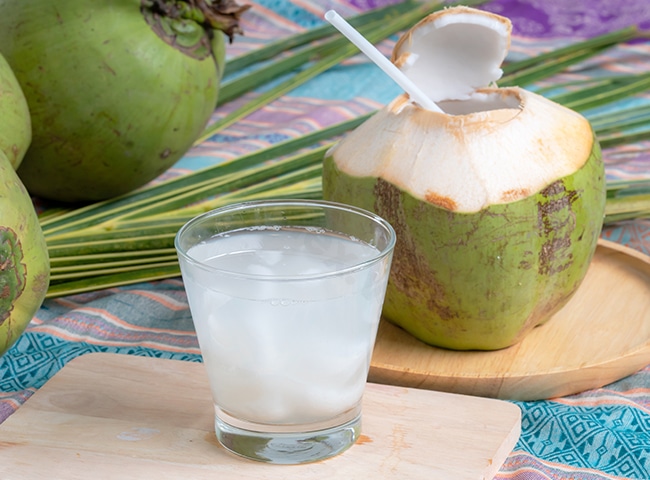 Vietnamese fresh coconu water